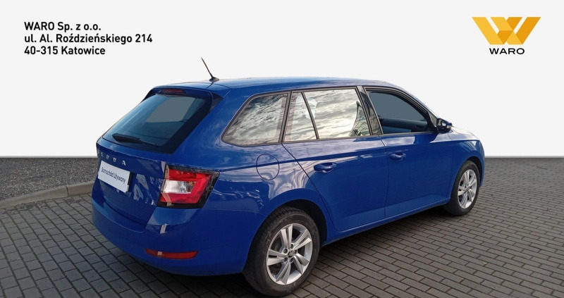 Skoda Fabia cena 34900 przebieg: 216000, rok produkcji 2020 z Dynów małe 211